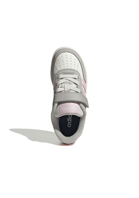 Adidas Breakbase Shoes White Grey Pink Kids ADIDAS CORE | Sneakers | KJ9593-